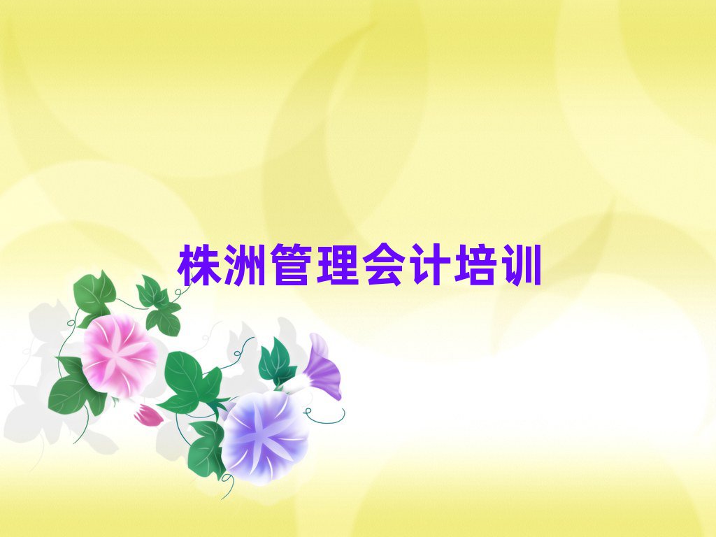 株洲渌口区学管理会计去哪好精选名单出炉