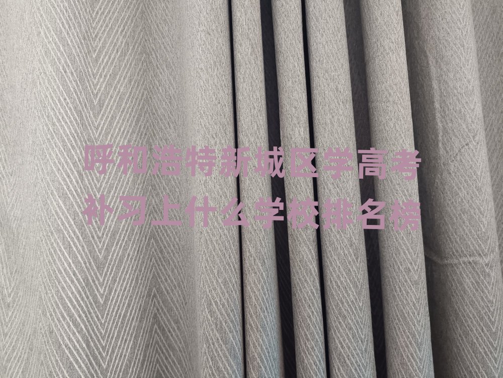 呼和浩特新城区学高考补习上什么学校排名榜